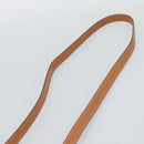 CELINE Macadam Canvas Hand Bag PVC Leather 2way Brown Gold Auth 194025V-10