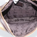GUCCI GG Crystal Shoulder Bag Coated Canvas Beige Gold 181493 Auth 194027-11