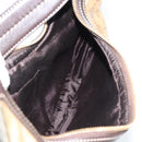 GUCCI GG Crystal Shoulder Bag Coated Canvas Beige Gold 181493 Auth 194027-19