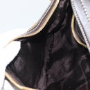GUCCI GG Crystal Shoulder Bag Coated Canvas Beige Gold 181493 Auth 194027-20