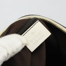 GUCCI GG Canvas Abbey Shoulder Bag Beige Gold 189833 Auth 194033V-16