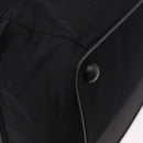 PRADA Boston Bag Nylon 2way Black Silver Auth 194039-18
