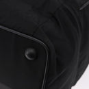 PRADA Boston Bag Nylon 2way Black Silver Auth 194039-19