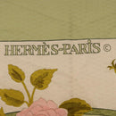 HERMES Carre 90 Scarf ROMANTiQUE Silk Green Auth 194042-11