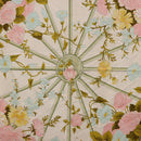 HERMES Carre 90 Scarf ROMANTiQUE Silk Green Auth 194042-6