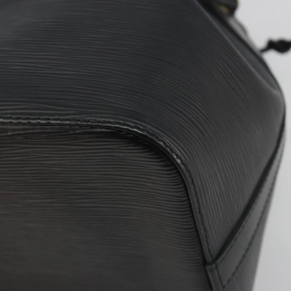 LOUIS VUITTON Epi Petit Noe Shoulder Bag Black M44102 LV Auth 194044V