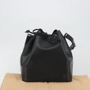 LOUIS VUITTON Epi Petit Noe Shoulder Bag Black M44102 LV Auth 194044V-22