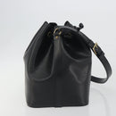 LOUIS VUITTON Epi Petit Noe Shoulder Bag Black M44102 LV Auth 194044V-5