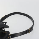 LOUIS VUITTON Epi Petit Noe Shoulder Bag Black M44102 LV Auth 194044V-8