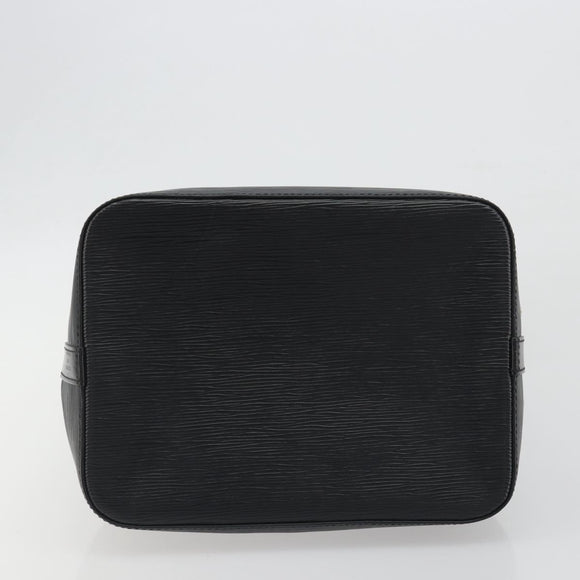 LOUIS VUITTON Epi Petit Noe Shoulder Bag Black M44102 LV Auth 194044V