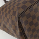 LOUIS VUITTON Damier Ebene Saleya MM Tote Bag N51182 LV Auth 194048V-13