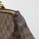 LOUIS VUITTON Damier Ebene Saleya MM Tote Bag N51182 LV Auth 194048V-14