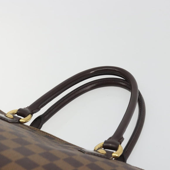 LOUIS VUITTON Damier Ebene Saleya MM Tote Bag N51182 LV Auth 194048V