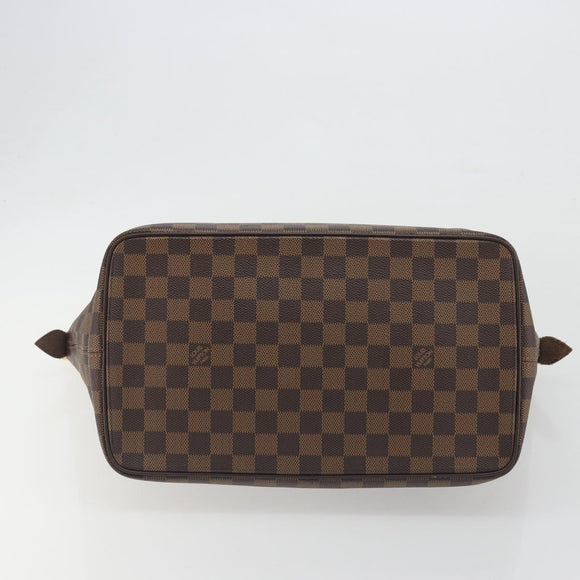 LOUIS VUITTON Damier Ebene Saleya MM Tote Bag N51182 LV Auth 194048V