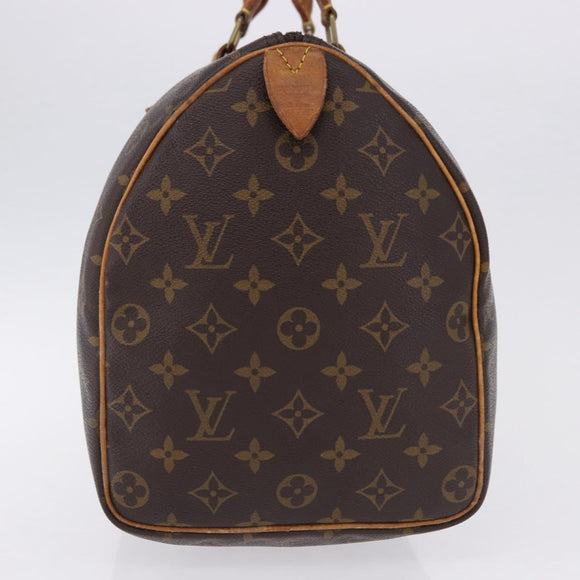 LOUIS VUITTON Monogram Speedy 30 Hand Bag M41526 LV Auth 194049A