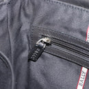 BALLY Shoulder Bag Leather Black Silver Auth 194051A-21