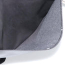 BALLY Shoulder Bag Leather Black Silver Auth 194051A-24