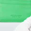 BOTTEGA VENETA MAXI INTRECCIATO Cassette Wallet Leather Green Auth 194056A-12