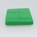 BOTTEGA VENETA MAXI INTRECCIATO Cassette Wallet Leather Green Auth 194056A-5