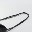 CHANEL Matelasse Shoulder Bag Lamb Skin Black Gold CC Auth 194058A-8