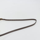 GUCCI GG Supreme Ophidia Sherry Line Bag PVC Beige Gold 499621 Auth 194060-8