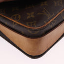LOUIS VUITTON Monogram Cartouchiere GM Shoulder Bag M51252 LV Auth 194065-9