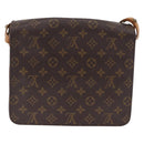 LOUIS VUITTON Monogram Cartouchiere GM Shoulder Bag M51252 LV Auth 194065-2