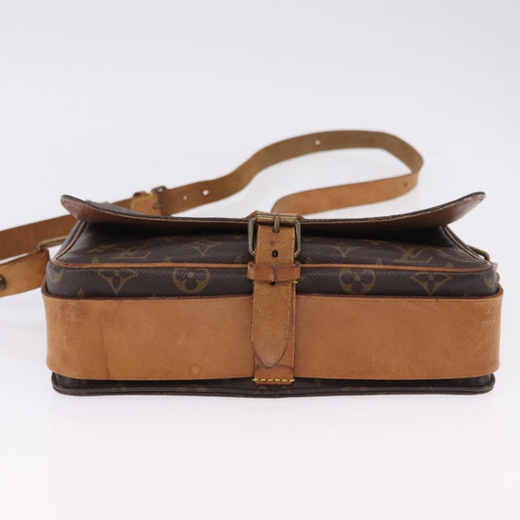 LOUIS VUITTON Monogram Cartouchiere GM Shoulder Bag M51252 LV Auth 194065