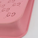 GUCCI GG CanvasChildren's Tote Bag Rubber Pink 679365 Auth 194066V-10