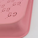 GUCCI GG CanvasChildren's Tote Bag Rubber Pink 679365 Auth 194066V-12