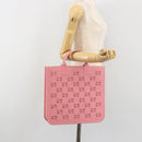 GUCCI GG CanvasChildren's Tote Bag Rubber Pink 679365 Auth 194066V-19