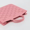 GUCCI GG CanvasChildren's Tote Bag Rubber Pink 679365 Auth 194066V-6