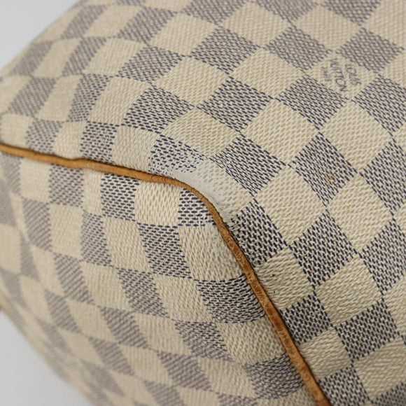 LOUIS VUITTON Damier Azur Speedy 30 Hand Bag N41533 LV Auth 194067