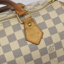 LOUIS VUITTON Damier Azur Speedy 30 Hand Bag N41533 LV Auth 194067-20