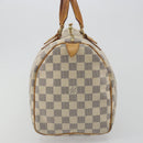 LOUIS VUITTON Damier Azur Speedy 30 Hand Bag N41533 LV Auth 194067-3