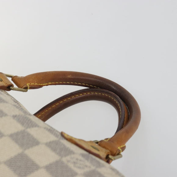 LOUIS VUITTON Damier Azur Speedy 30 Hand Bag N41533 LV Auth 194067
