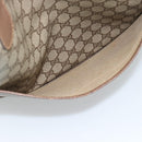 GUCCI GG Supreme Web Sherry Line Tote Bag PVC Beige 39 02 003 Auth 194073-18