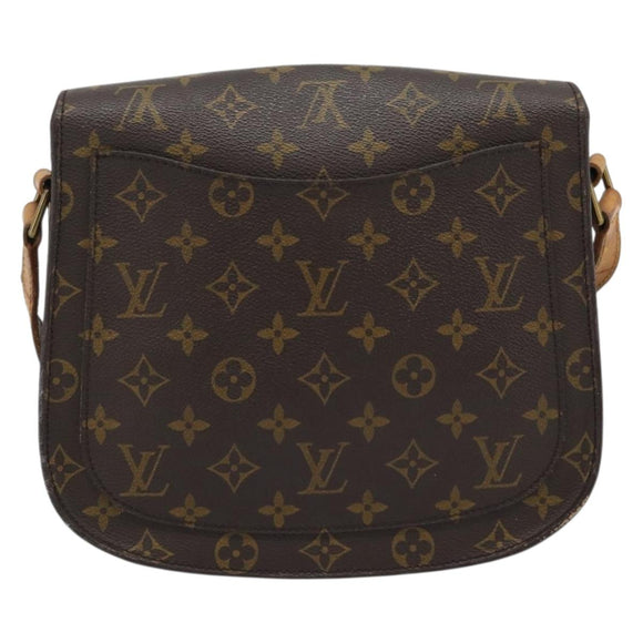LOUIS VUITTON Monogram Saint Cloud GM Shoulder Bag M51242 LV Auth 194074