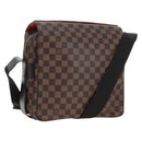 LOUIS VUITTON Damier Ebene Naviglio Shoulder Bag N45255 LV Auth 194075V-1