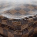 LOUIS VUITTON Damier Ebene Naviglio Shoulder Bag N45255 LV Auth 194075V-14