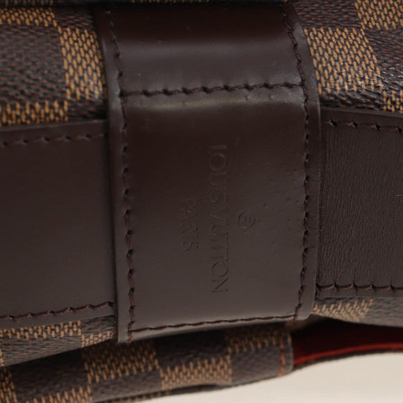 LOUIS VUITTON Damier Ebene Naviglio Shoulder Bag N45255 LV Auth 194075V