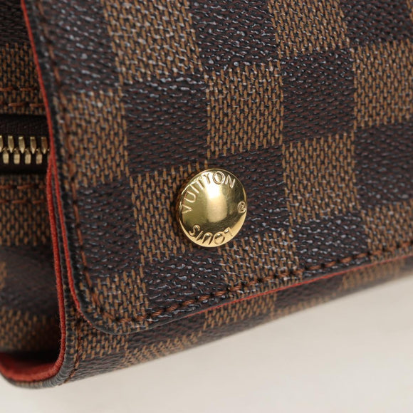 LOUIS VUITTON Damier Ebene Naviglio Shoulder Bag N45255 LV Auth 194075V