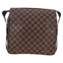 LOUIS VUITTON Damier Ebene Naviglio Shoulder Bag N45255 LV Auth 194075V-2