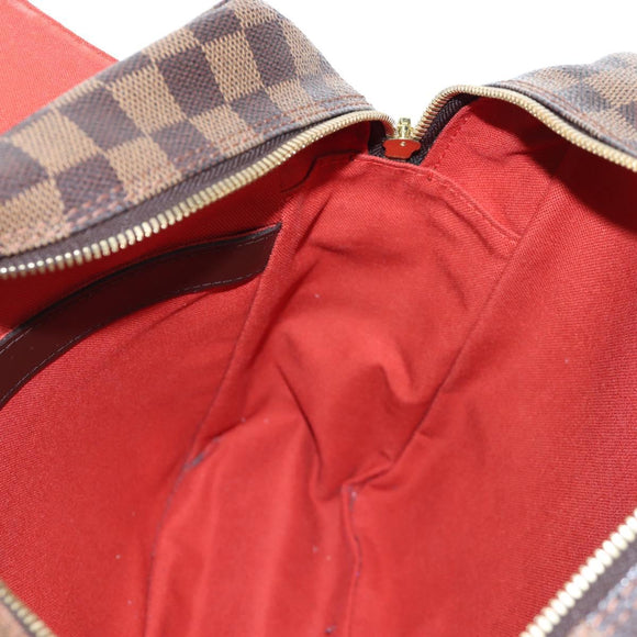 LOUIS VUITTON Damier Ebene Naviglio Shoulder Bag N45255 LV Auth 194075V