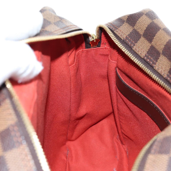LOUIS VUITTON Damier Ebene Naviglio Shoulder Bag N45255 LV Auth 194075V