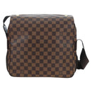 LOUIS VUITTON Damier Ebene Naviglio Shoulder Bag N45255 LV Auth 194075V-3