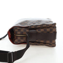 LOUIS VUITTON Damier Ebene Naviglio Shoulder Bag N45255 LV Auth 194075V-4