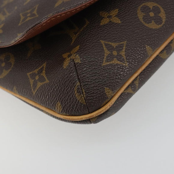 LOUIS VUITTON Monogram Musette Tango Shoulder Bag M51257 LV Auth 194076A