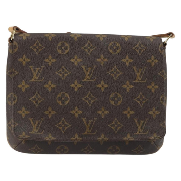 LOUIS VUITTON Monogram Musette Tango Shoulder Bag M51257 LV Auth 194076A