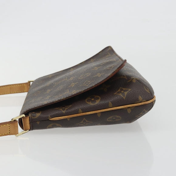 LOUIS VUITTON Monogram Musette Tango Shoulder Bag M51257 LV Auth 194076A